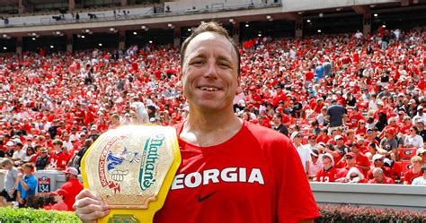 Video: Joey Chestnut Eats 57 Hot Dogs at Army Base amid .